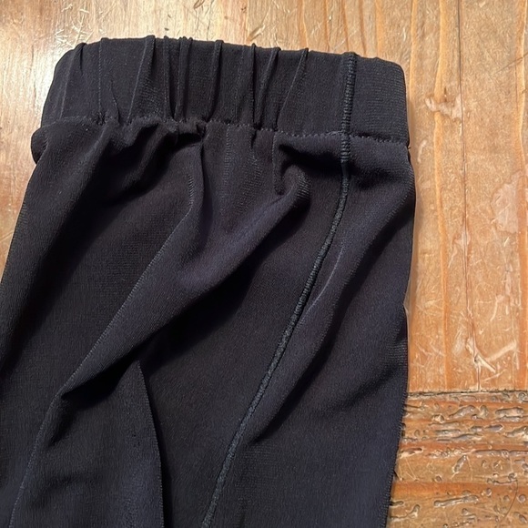 𝅺nwt Eva Varro Elastic Bottom Drawstring Black Jogger Pant M - Picture 6 of 11